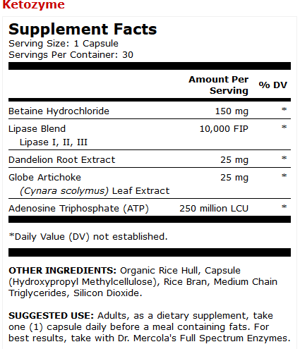 mercola ketoenzyme facts